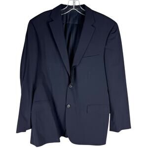 Hugo Boss Pansini2/Movie2 Virgin Wool Comfort Blazer Black Size 40S